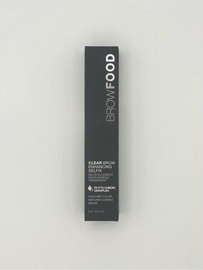 Browfood Clear Brow Enhancing Gelfix Eyebrow Gel 8ml NIB